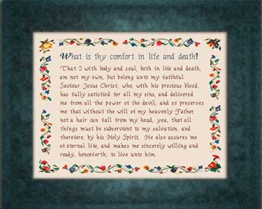 Heidelberg Catechism Question 1